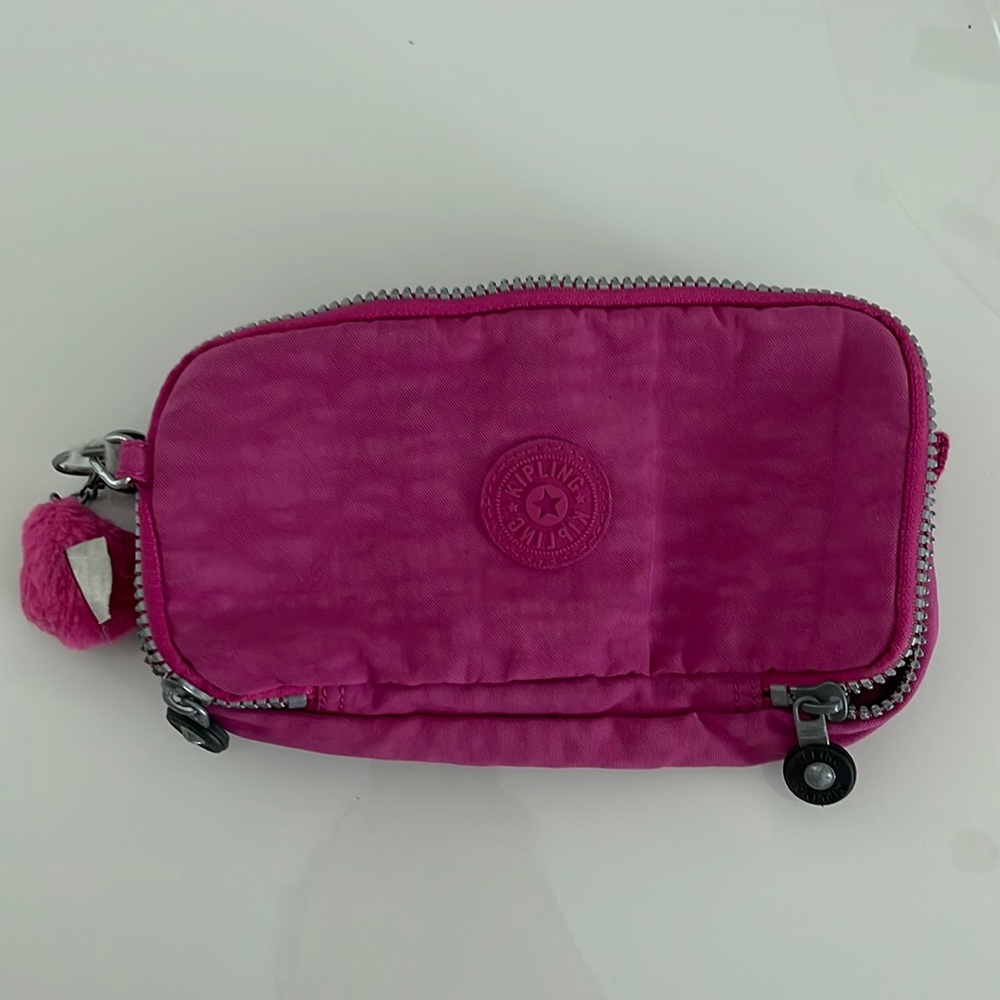 Kipling Pink Schoolbag